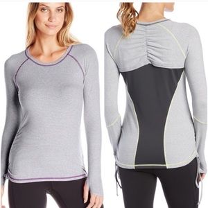 Lucy Activewear Dashing Stripes Long Sleeve-XL NWT